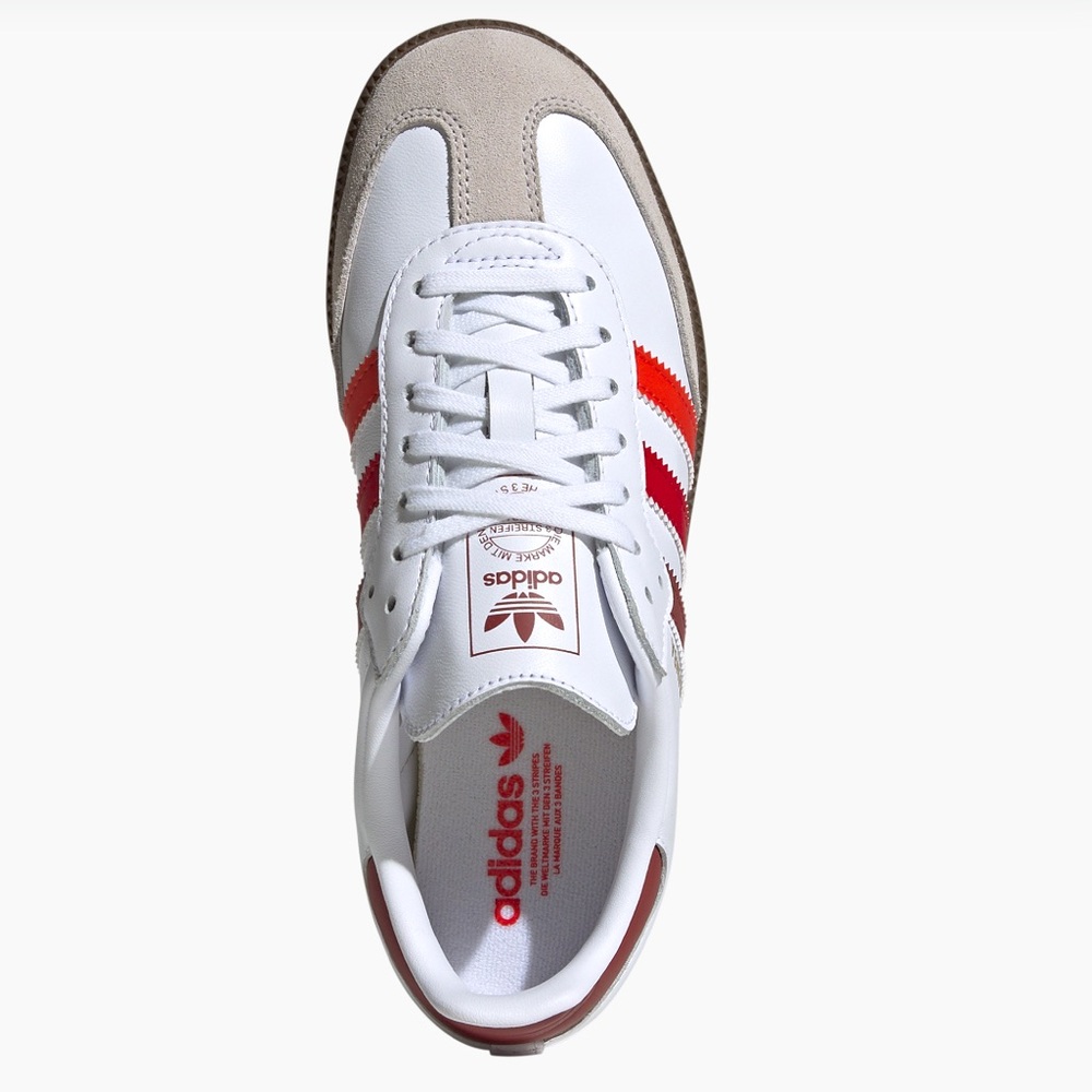 ❤️🍷 ADIDAS SAMBA BRIGHT RED GRADIENT ❤️🍷 - Picture 4 of 4